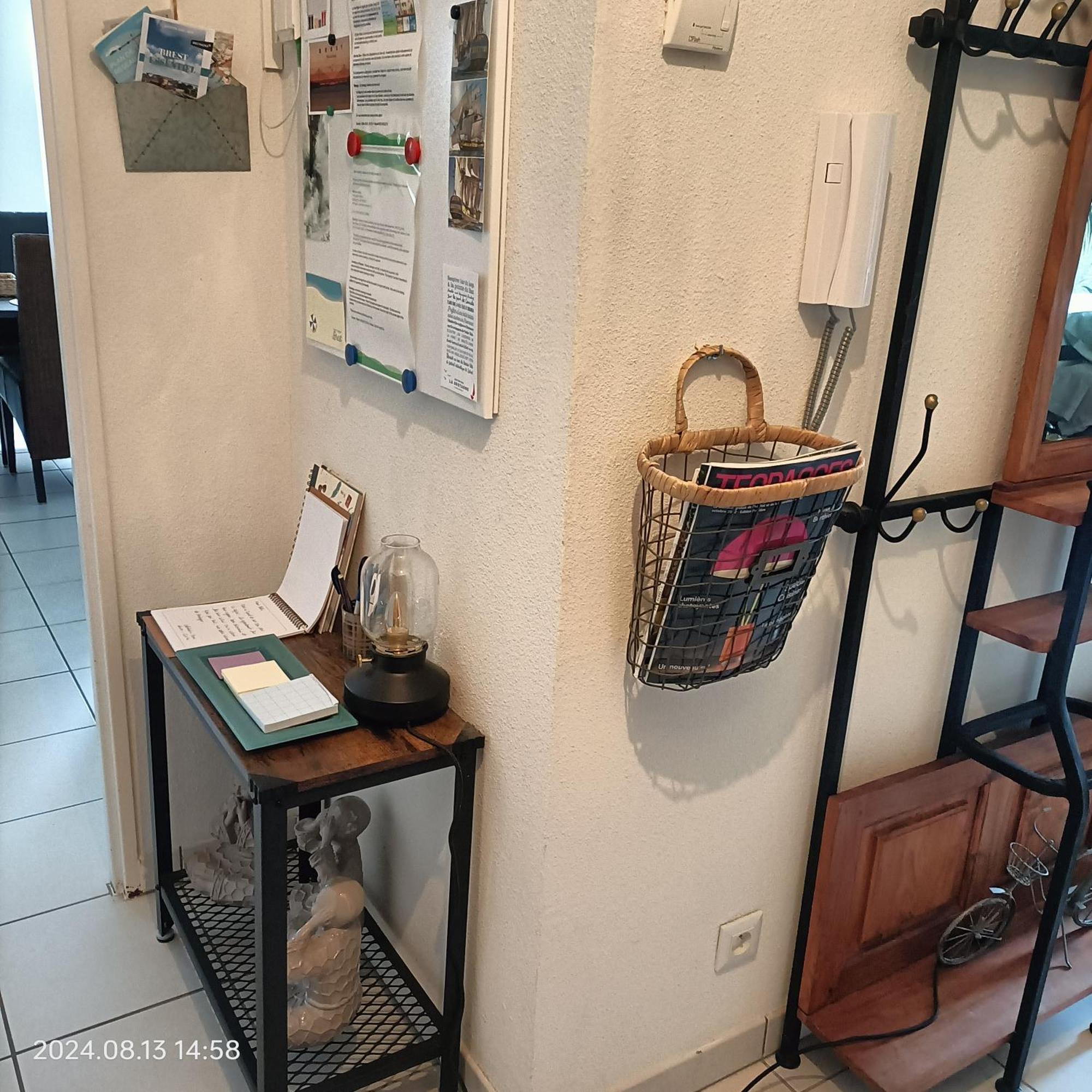 L'Escale N°13 :Appartement Standing Dans Residence Brest Bagian luar foto