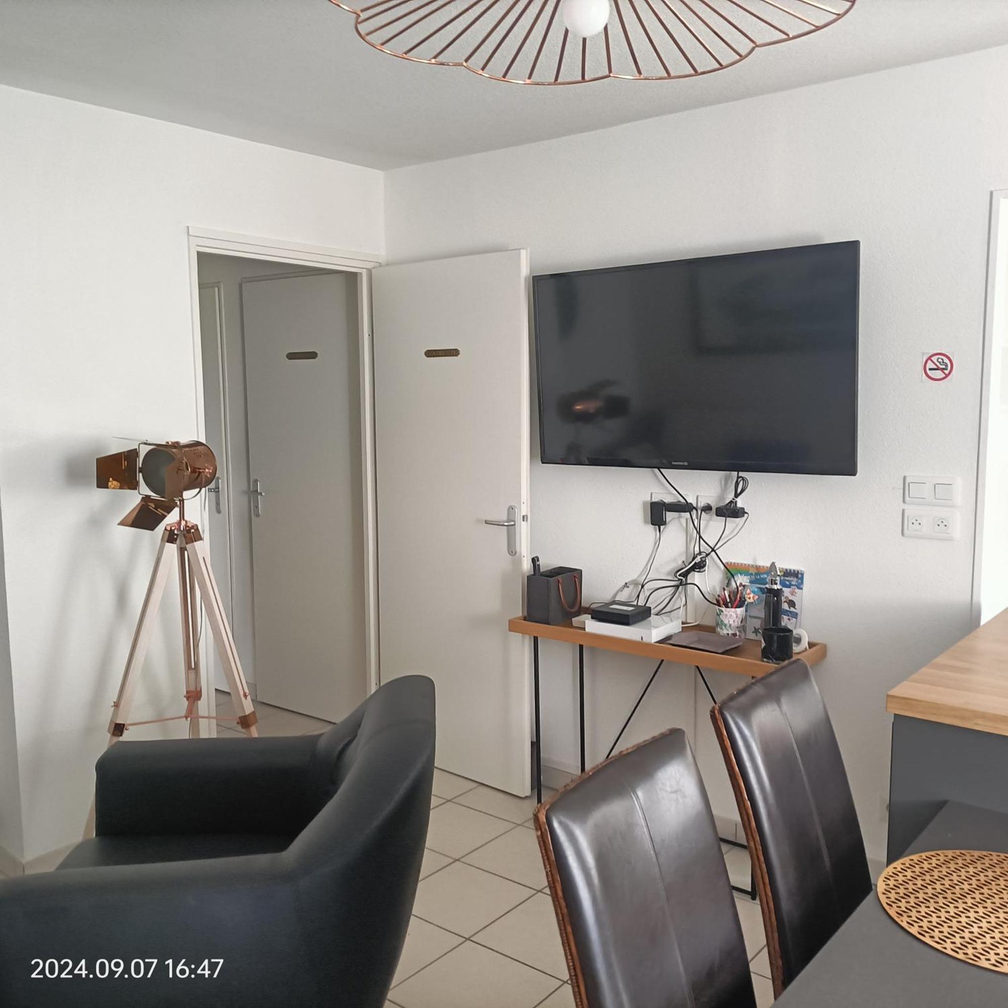 L'Escale N°13 :Appartement Standing Dans Residence Brest Bagian luar foto